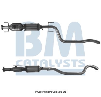 BM CATALYSTS Сажевый / частичный фильтр, система выхлопа ОГ BM11028HP